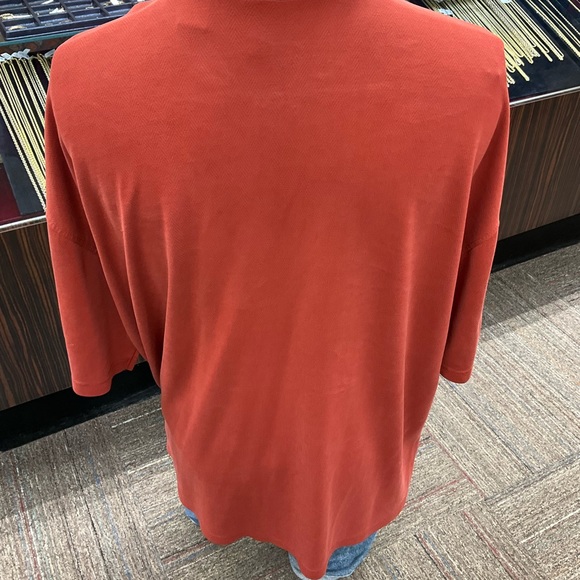 Burma Bibas Silk Shirt Men's Size XXL 2XL Camp Chef Cooking Grill Short Sleeve - Picture 3 of 4